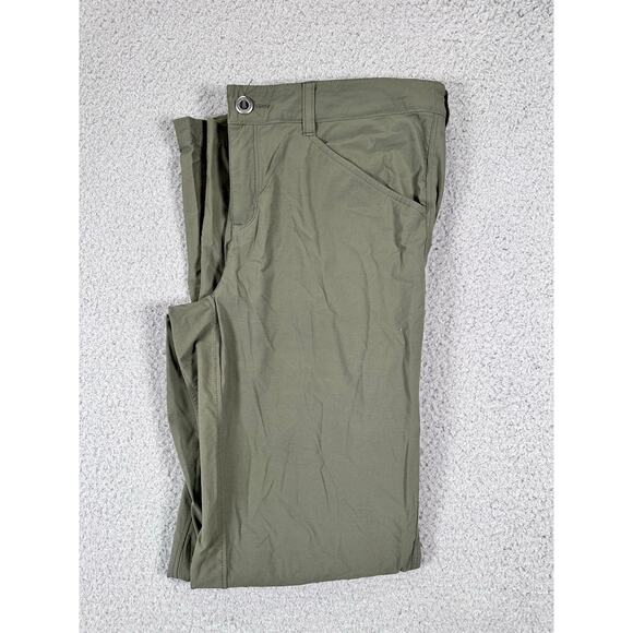 Patagonia Quandary Pants Women's 6 Green Hiking Gorpcore Convertible Outdoor - Picture 6 of 13